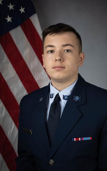 Aiden Wall’s KHS Air Force JROTC photo