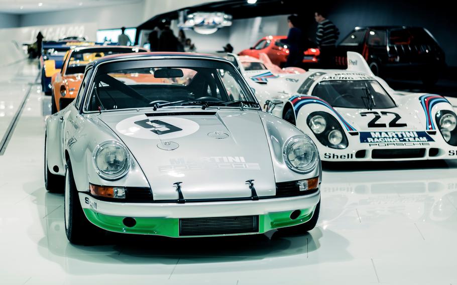 The Porsche 911 Carrera RSR 1973 №9 in Porsche Museum.