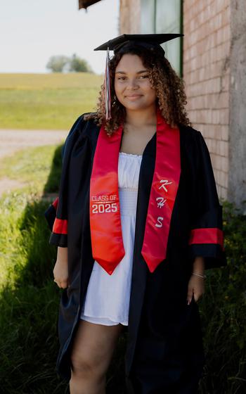 Sasha Shadrova is a 2025 graduate of Kaiserslautern High School.