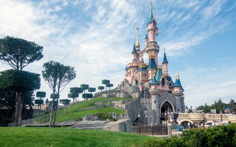 Castle of Sleeping Beauty at Disneyland Paris