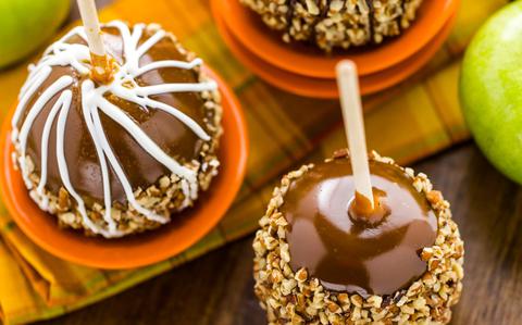 Photo Of Decorated caramel apples