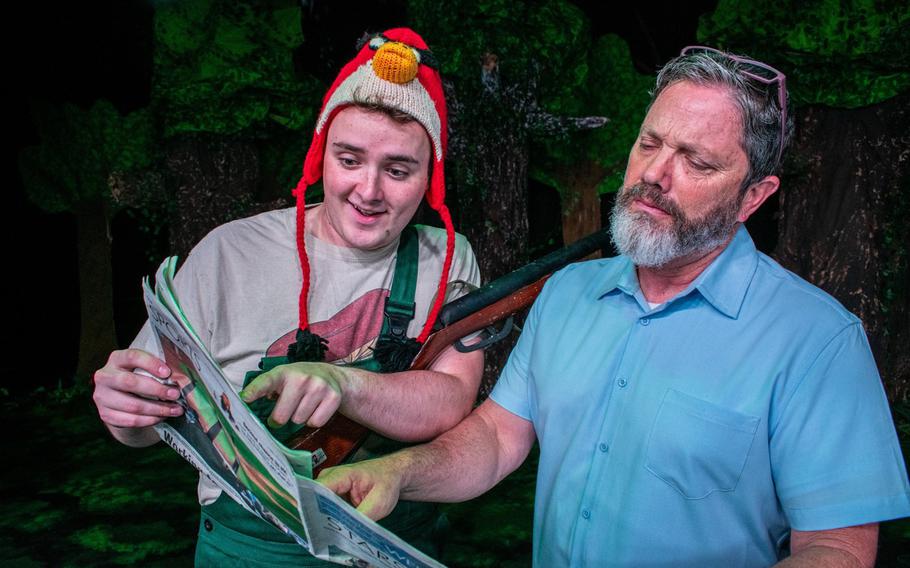 “Duck Hunter Shoots Angel” at Amelia Earhart Playhouse in Wiesbaden.