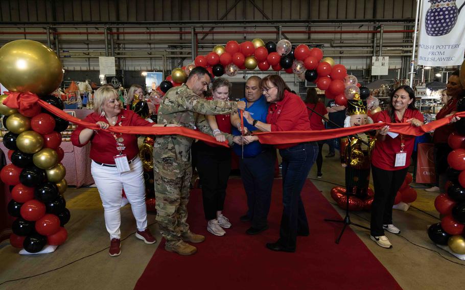 2024 Ribbon Cutting at the Bazaar on the red carpet