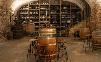 Interior of Cantine Del Castello