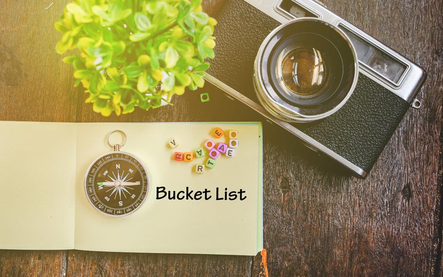 Bucket List, Travel, Vintage Camera 