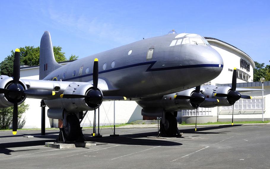 Transport plane from the Berlin Airlift in the Allied Museum at the Clayallee in Berlin | Photo by uhland38  via 123RF