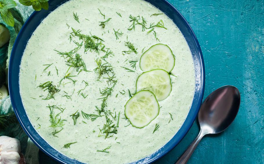 Cucumber soup