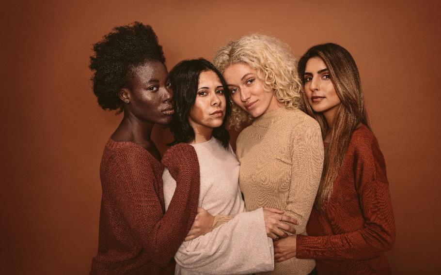 Group of diverse women