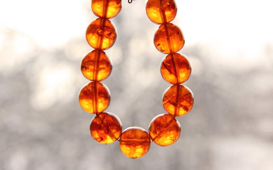 Amber jewelry