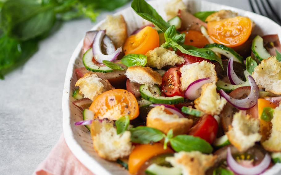 Panzanella Salad