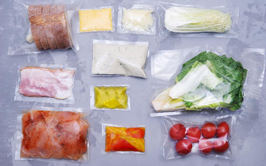 Individually packaged food items