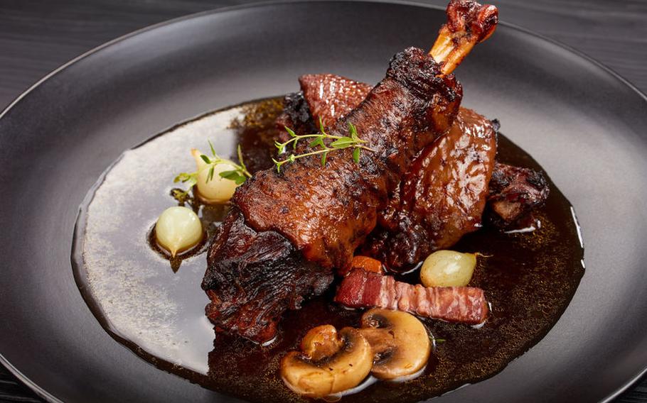 Coq au Vin (Rooster in Wine)