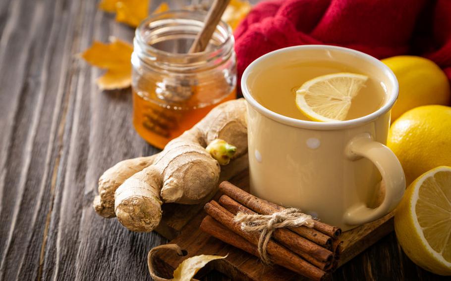 Cup of ginger tea