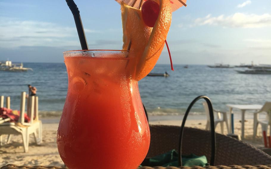 Orange cocktail