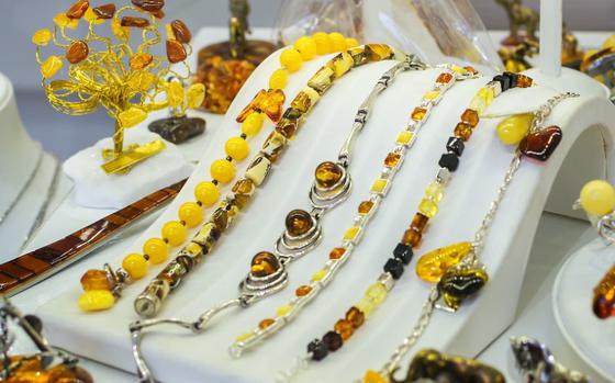 Amber jewelry