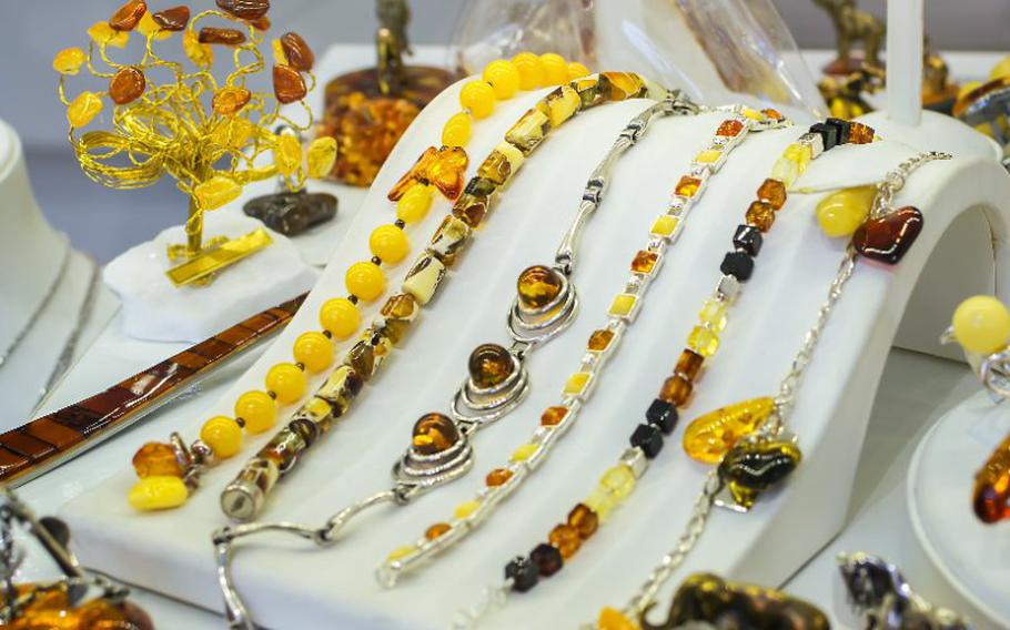 Amber jewelry