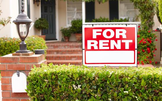 Home with rent sign displayed. | Photo by stockbroker via 123RF.com