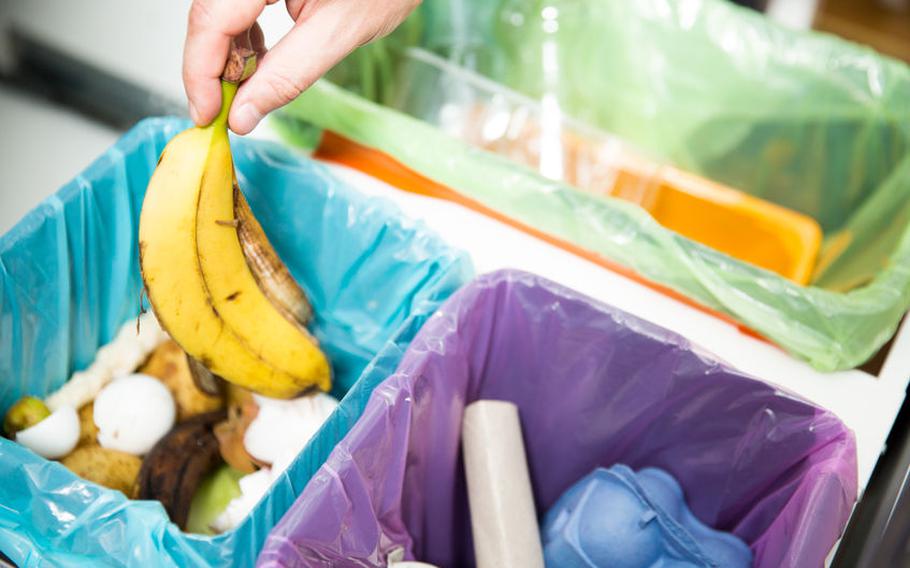 Composting food