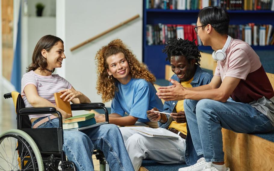 Group of  students