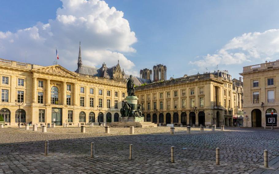 Reims city center