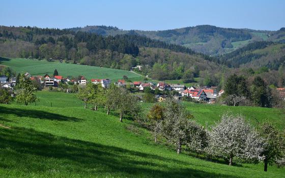 Oberflockenbach in the Odenwald