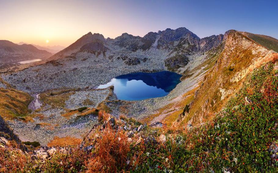 Mountain landscape in Slovakia