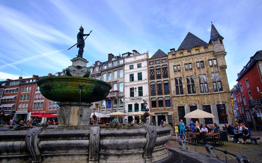 Aachen old town