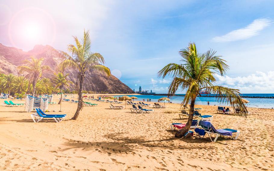 Las teresitas beach, Canary Islands