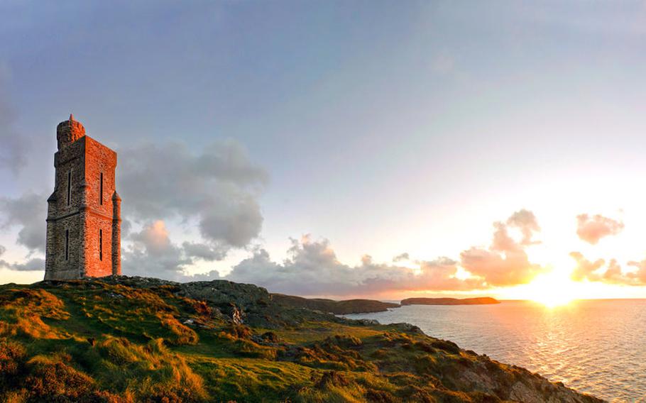 South of the Isle of Man with Milner Tower