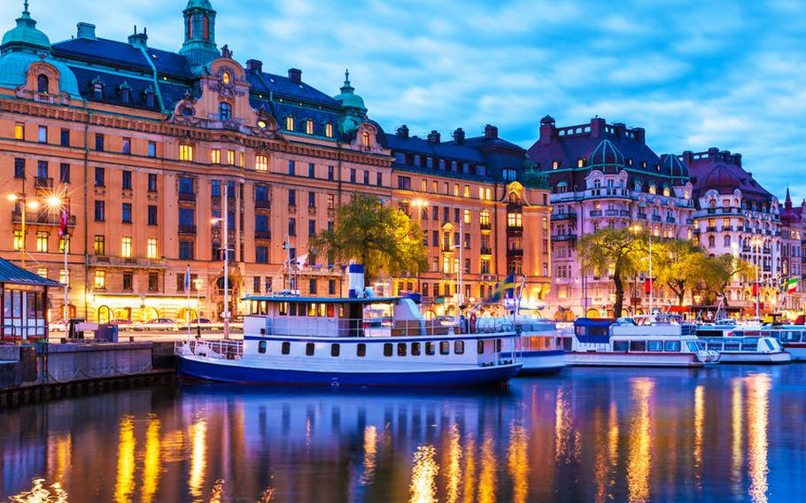 Stockholm harbor