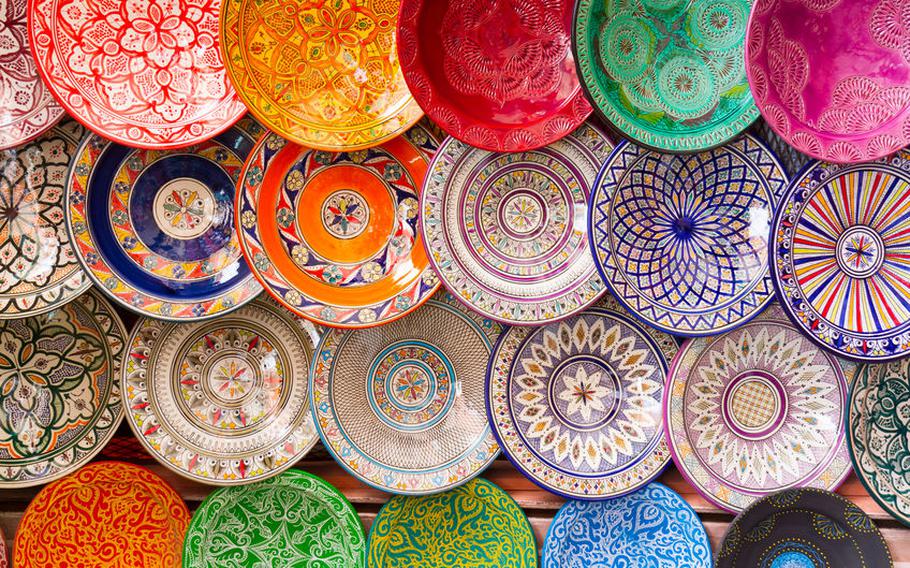 Moroccan pottery