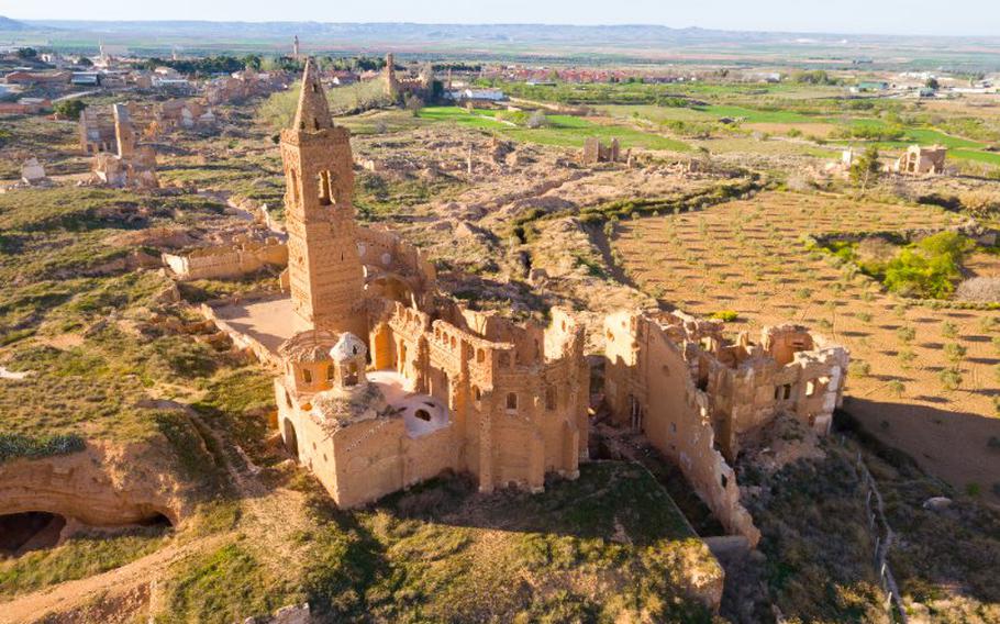 Ruins of Belchite, Spain | Photo by jackf via 123RF.