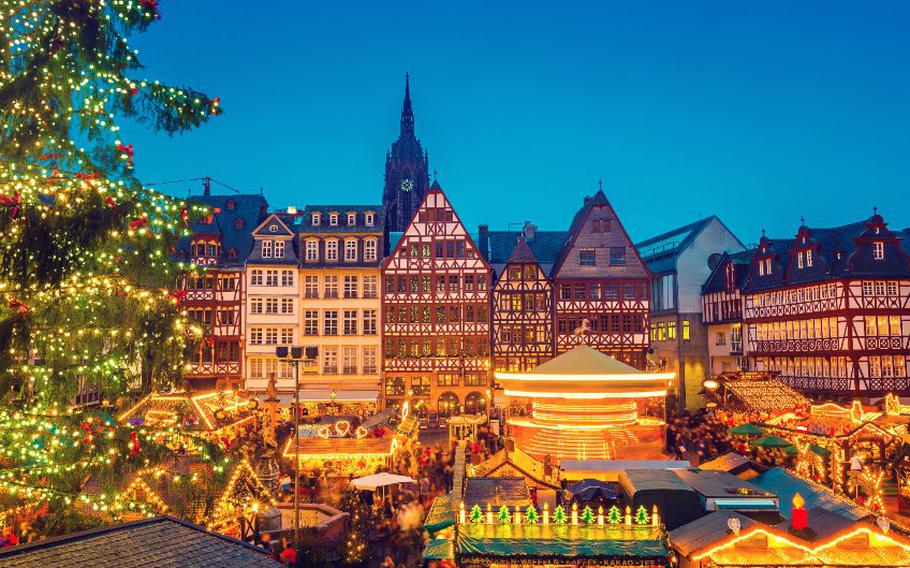 Christmas market in Frankfurt