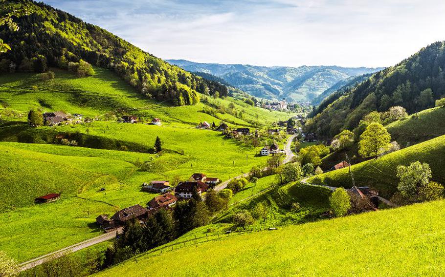 Mountain village in Germany