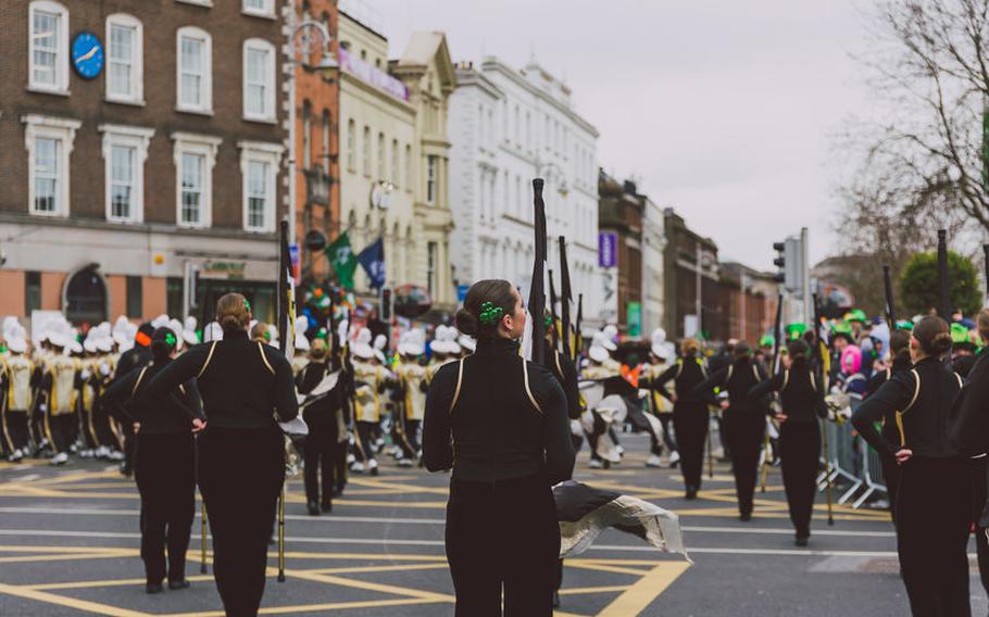 Performers at the St. Patrick's Day Parade in Dublin. | Photo by faithie via 123RF.