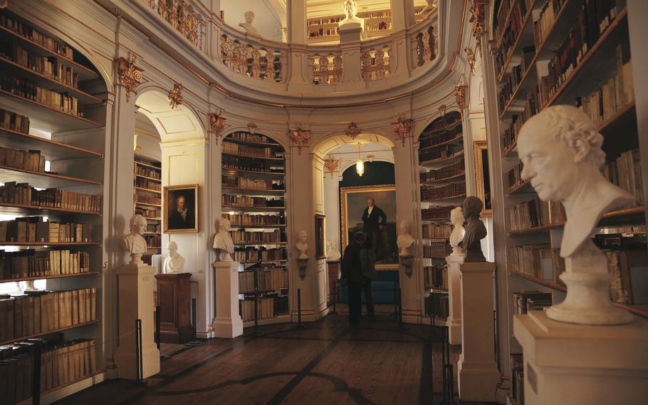 old German library