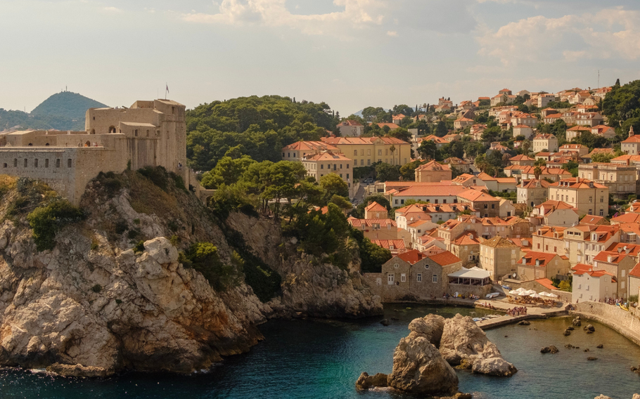 View of gorgeous Dubrovnik