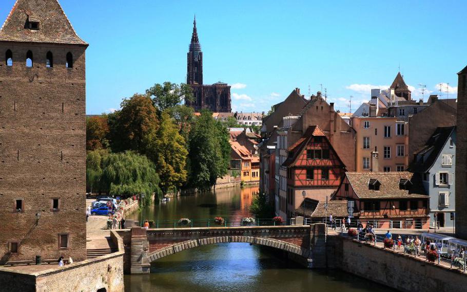 Ponts Couverts in Strasbourg's old town