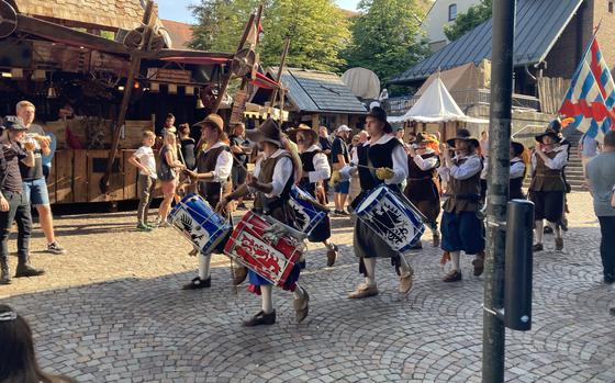 Wallenstein 1630 Festival in Memmingen Germany 