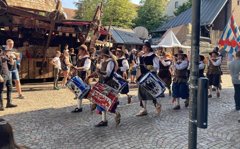 Wallenstein 1630 Festival in Memmingen Germany