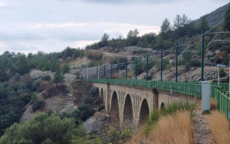 The Varda Viaduct in Türkiye.