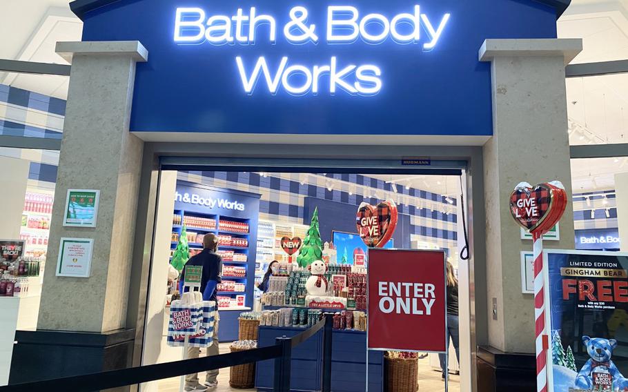 Bath & Body Works on Ramstein Air Base | Photo by Mary Del Rosario
